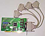 PCL-849 4-port Communcation Card