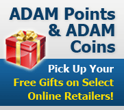 ADAM Points & Coins